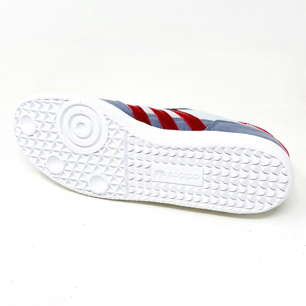 Adidas Originals Copa Skate Gray Red Mens Retro Casual Sneakers C76946