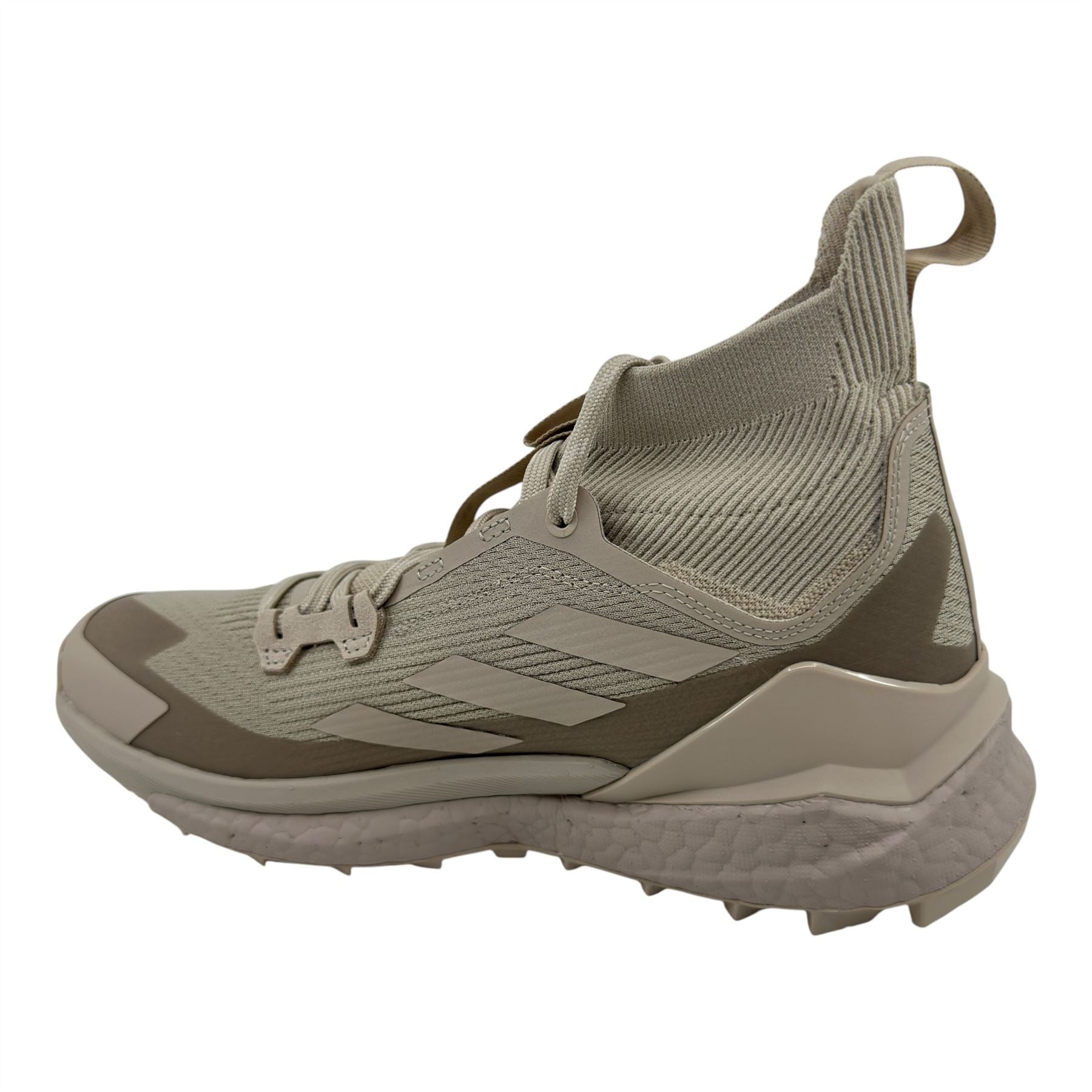 Adidas Terrex Free Hiker 2.0  Wonder Beige Aluminum Womens Boot Combat