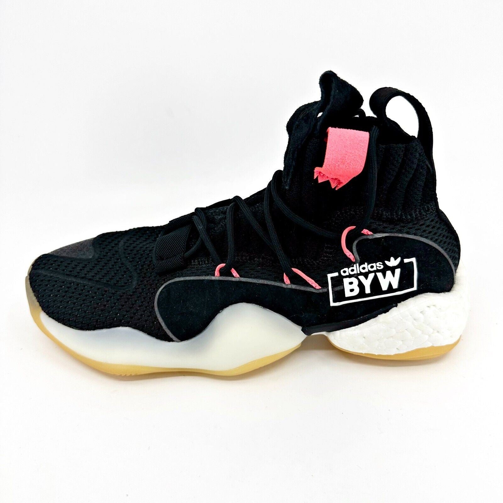 Adidas Crazy BYW X Black Mens Size 7 Amputee Left Shoe Only Display B42240