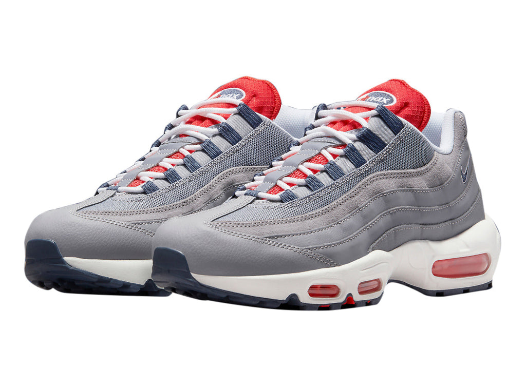 Men's Nike Air Max 95 Cement Grey/Thunder Blue (DB0250 001)