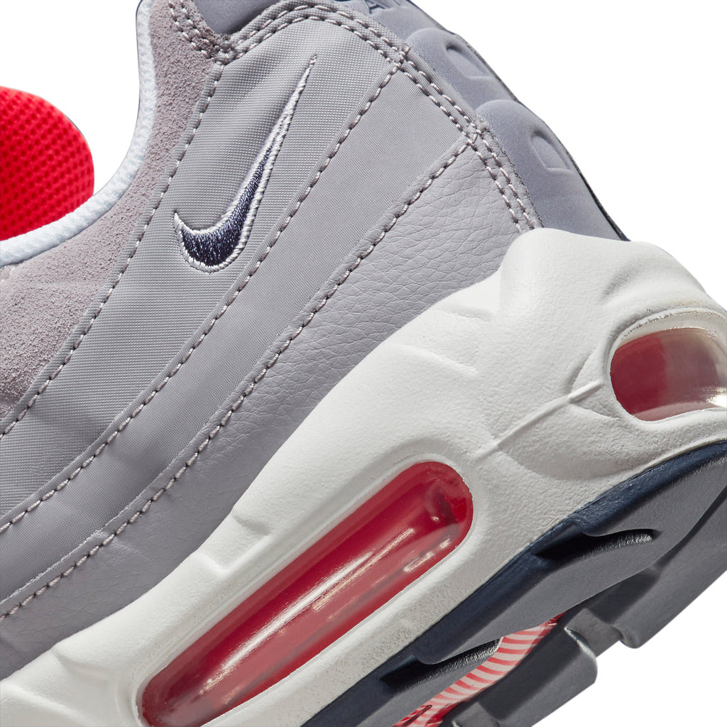 Men's Nike Air Max 95 Cement Grey/Thunder Blue (DB0250 001)