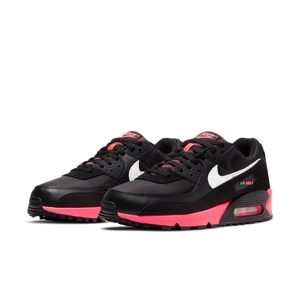 Men's Nike Air Max 90 Black/White-Racer Pink (DB3915 003)