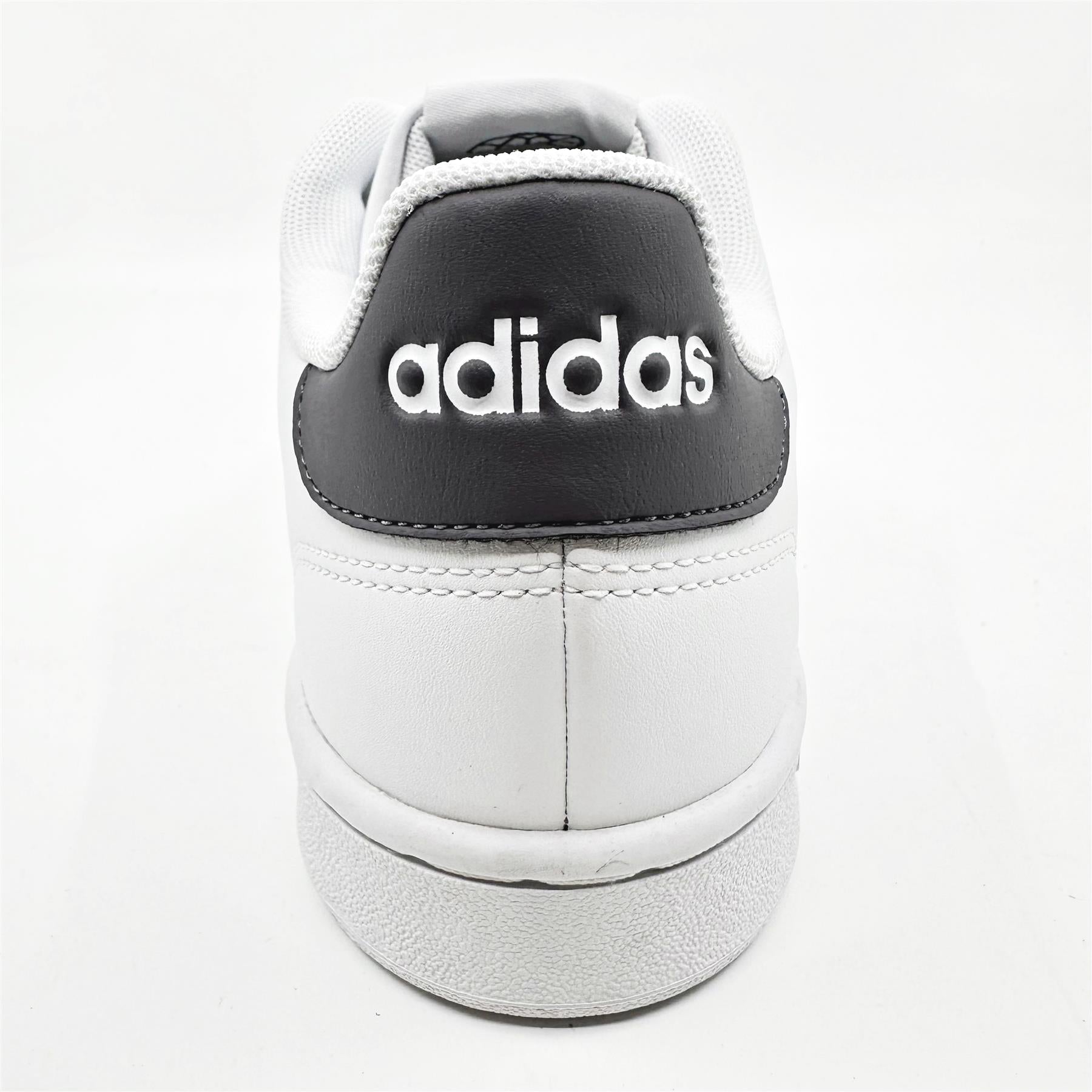 Adidas Advantage Cloud White Trace Grey Mens Athletic Sneakers