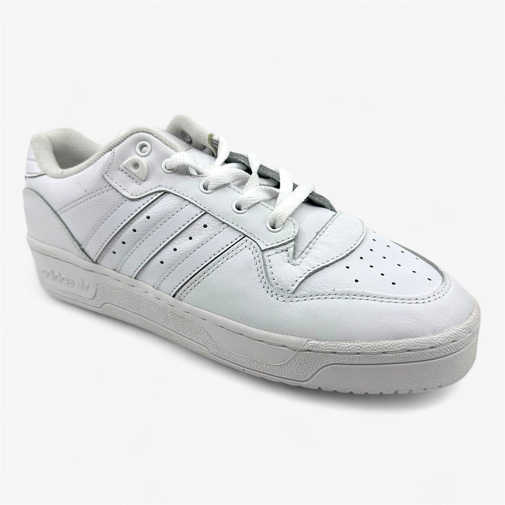 Adidas Rivalry Low Triple White Mens Athletic Sneaker