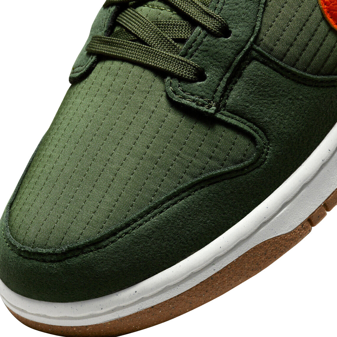 Big Kid's Nike Dunk Low SE Sequoia/Orange-Medium Olive (DC9561 300)