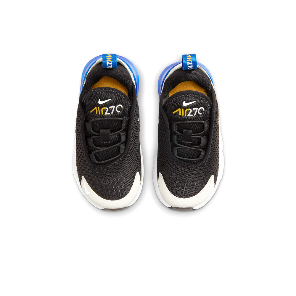 Toddler's Nike Air Max 270 Black/White-Game Royal (DD1646 050)