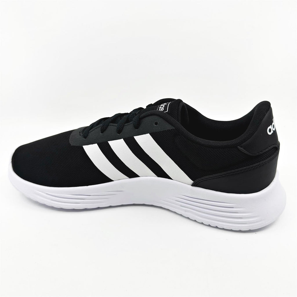 Adidas Lite Racer 2.0 Core Black Core White Mens Athletic Sneakers