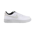 Little Kid's Nike Force 1 Crater NN Wht/Lght Bone-Volt-Blk (DH8696 101)