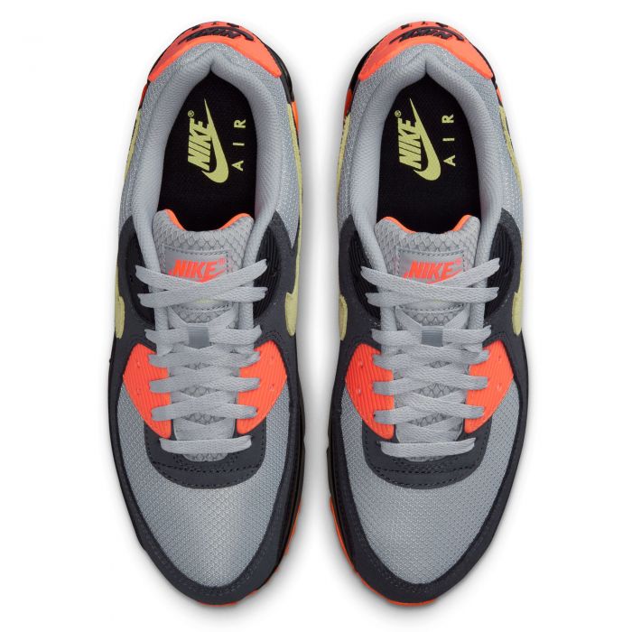 Men's Nike Air Max 90 Smoke Grey/Limelight (DM0029 018)