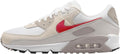 Men's Nike Air Max 90 White/University Red (DM0029 113)