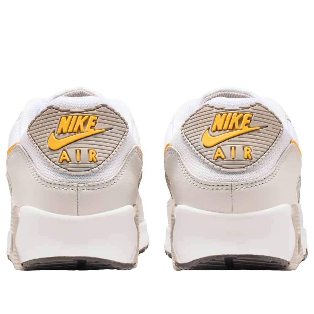 Men's Nike Air Max 90 White/Laser Orange (DM0029 119)