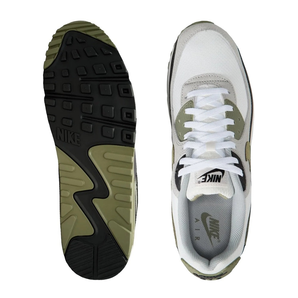 Men's Nike Air Max 90 Summit White/Silver Sage (DM0029 121)