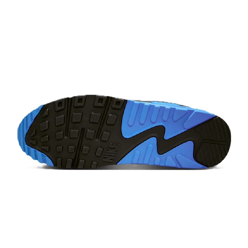 Men's Nike Air Max 90 White/Blue Crystal (DM0029 122)