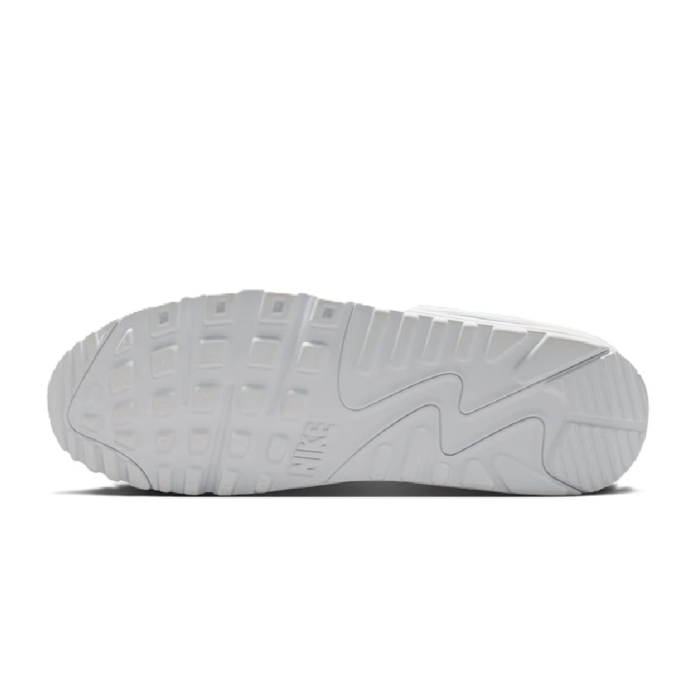 Men's Nike Air Max 90 White/White-Blue Crystal (DM0029 123)