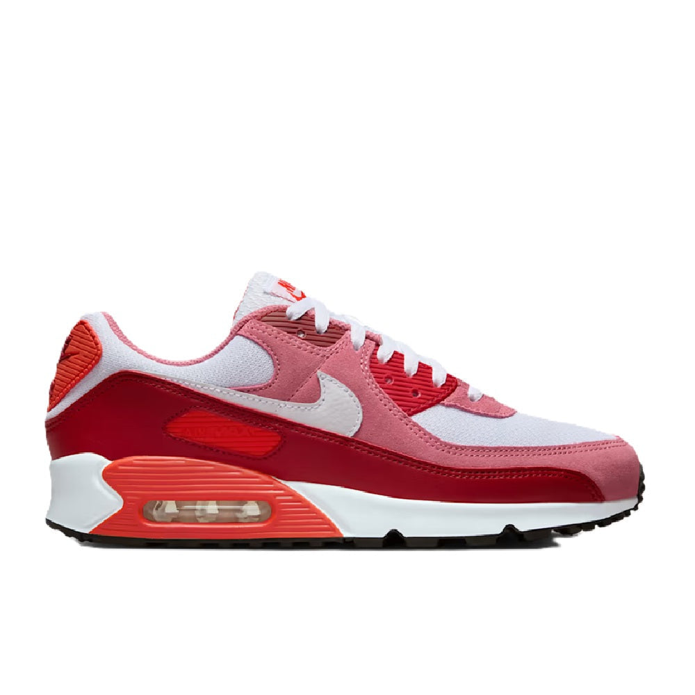 Men's Nike Air Max 90 Peony/White-LT Crimson (DM0029 600)