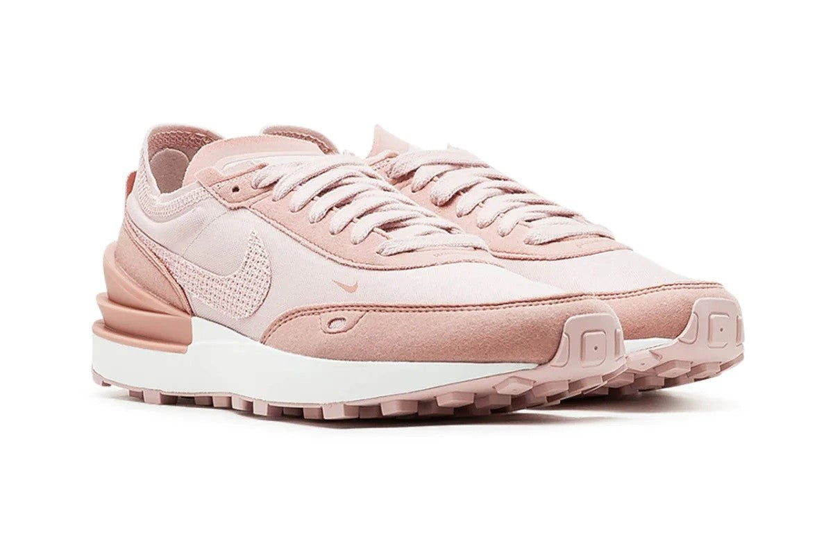 Women's Nike Waffle One ESS Pink Oxford/Pink Oxford (DM7604 600)