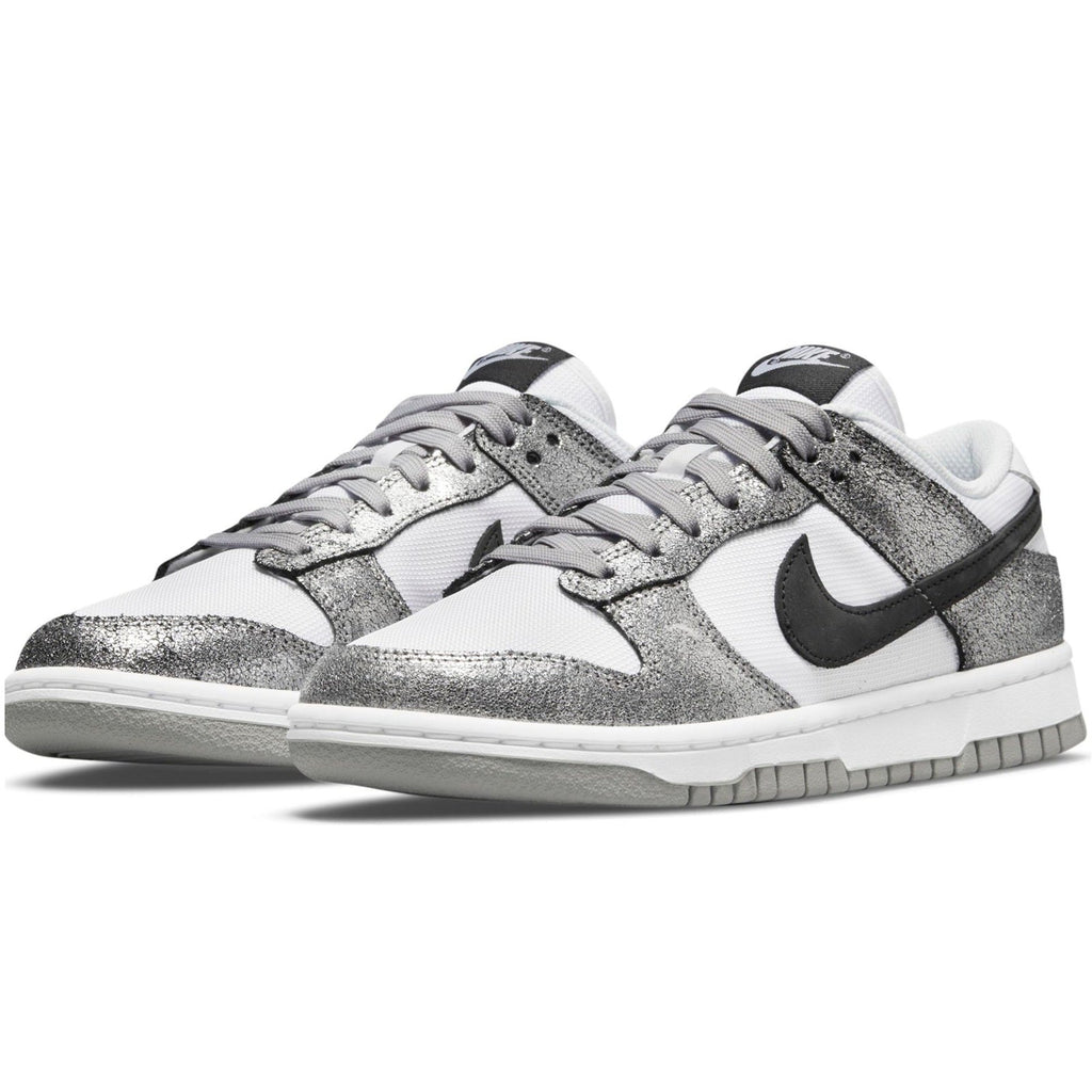Women's Nike Dunk Low Metallic Silver/Off Noir-White (DO5882 001)