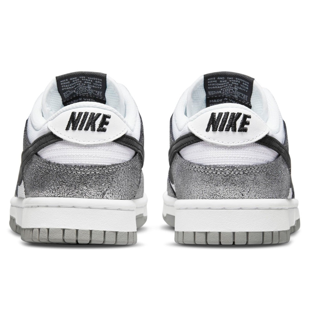 Women's Nike Dunk Low Metallic Silver/Off Noir-White (DO5882 001)