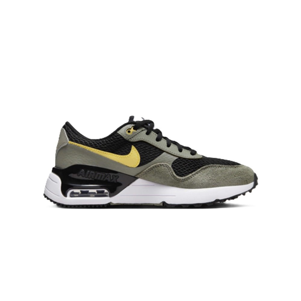 Big Kid's Nike Air Max SYSTM Black/Saturn Gold-Dark Stucco (DQ0284 007)