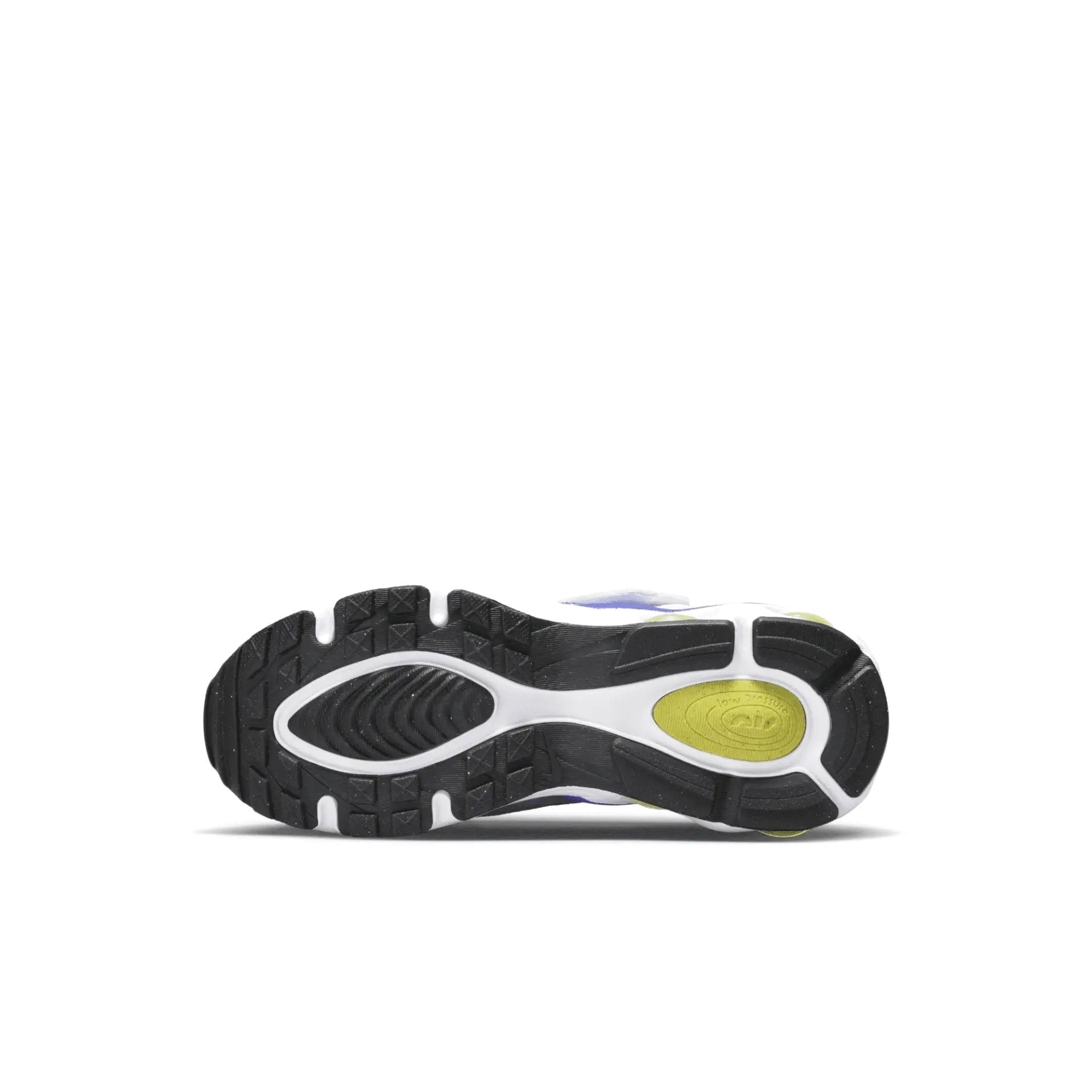 Little Kid's Nike Air Max TW White/Speed Yellow-Racer Blue (DQ0297 100)