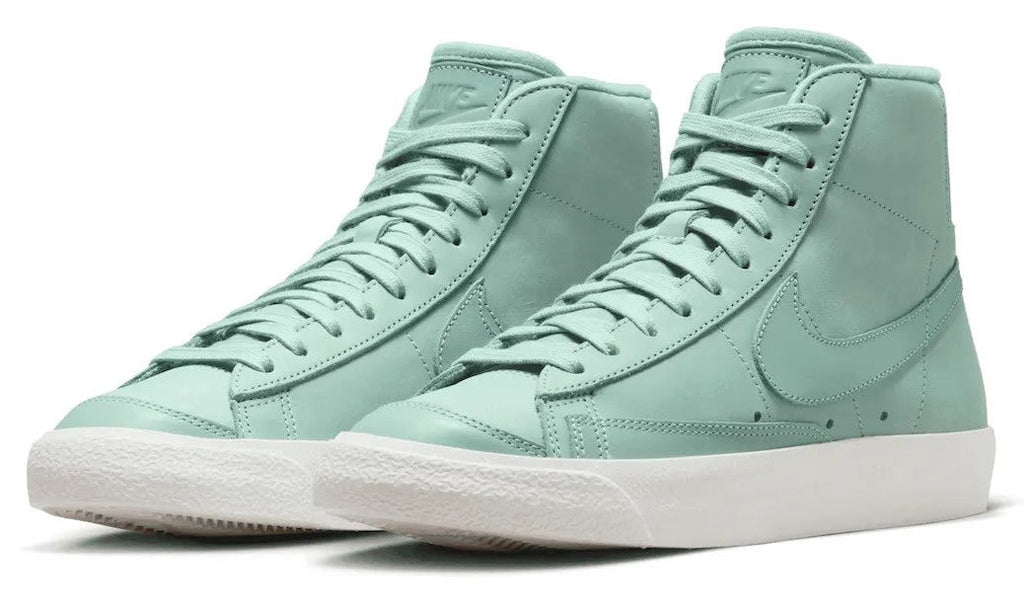 Women's Nike Blazer MID PRM MF Mineral/Mineral-Sail (DQ7572 300)