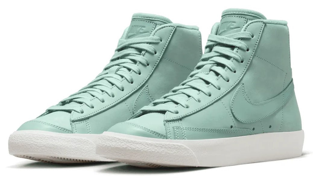 Women's Nike Blazer MID PRM MF Mineral/Mineral-Sail (DQ7572 300)