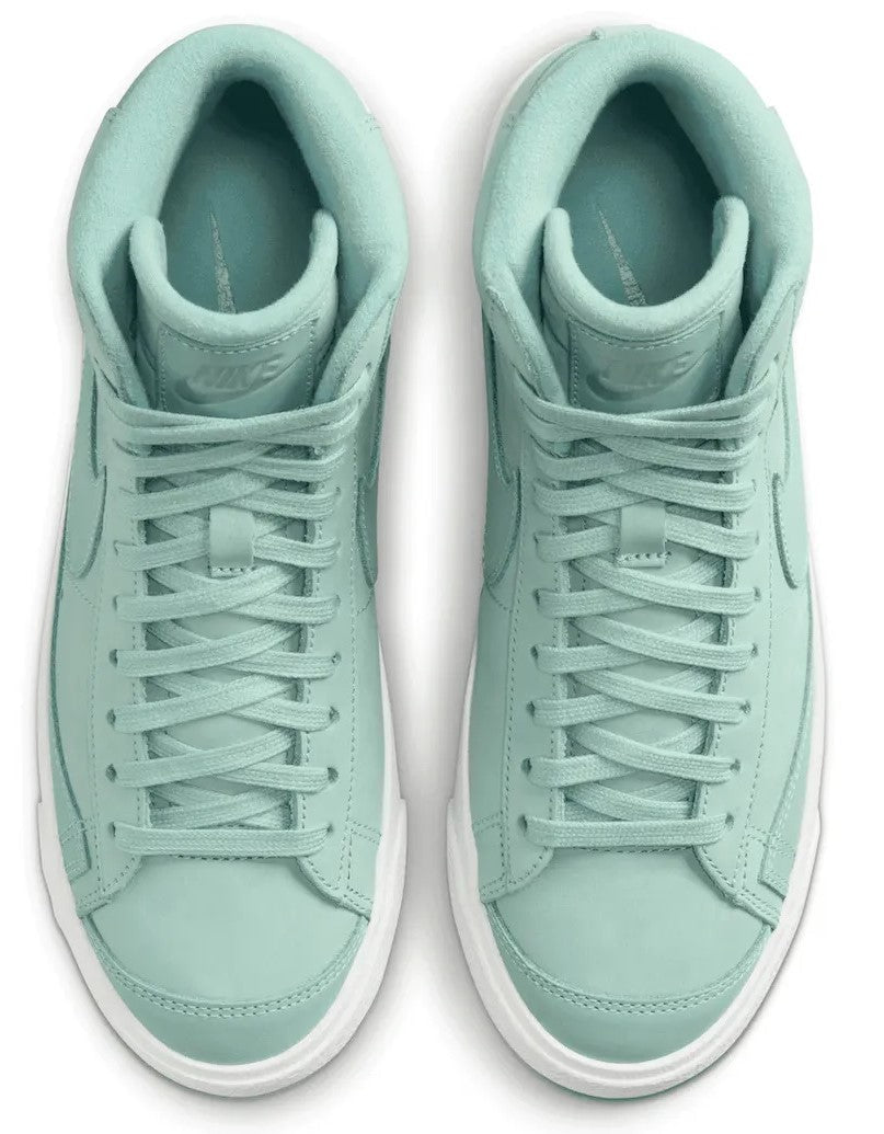 Women's Nike Blazer MID PRM MF Mineral/Mineral-Sail (DQ7572 300)