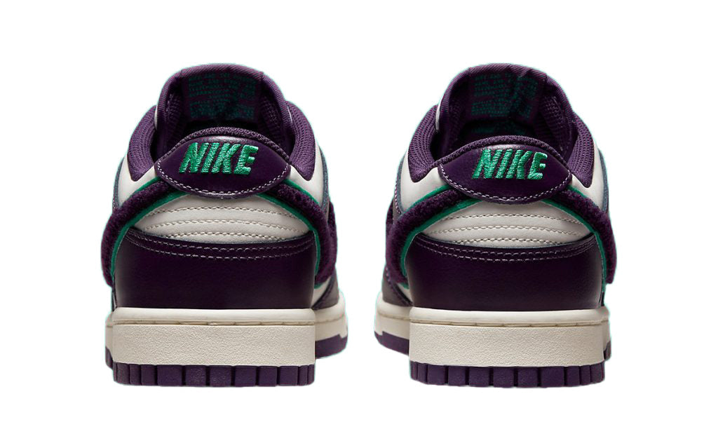 Men's Nike Dunk Low Retro "Chenille Swoosh" Sl/Grand Prple (DQ7683 100)