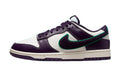 Men's Nike Dunk Low Retro "Chenille Swoosh" Sl/Grand Prple (DQ7683 100)
