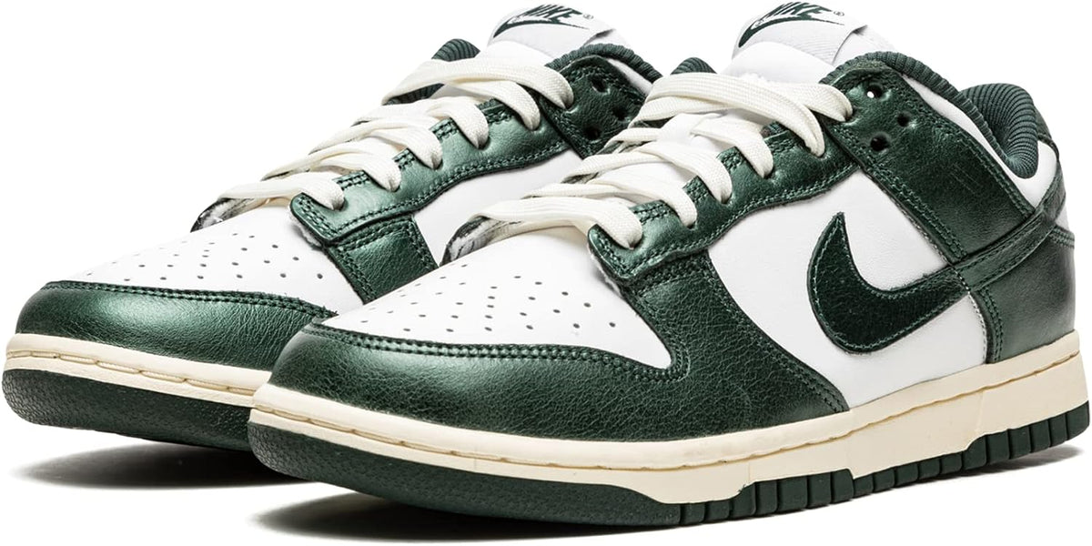 Women's Nike Dunk Low White/Pro Green-Coconut Milk (DQ8580 100)
