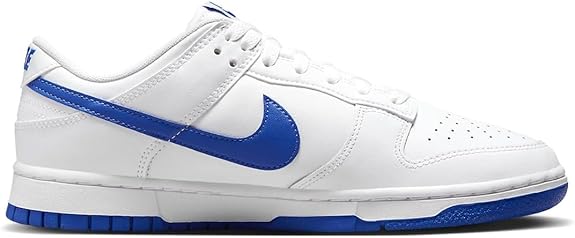 Men's Nike Dunk Low Retro White/Hyper Royal (DV0831 104)