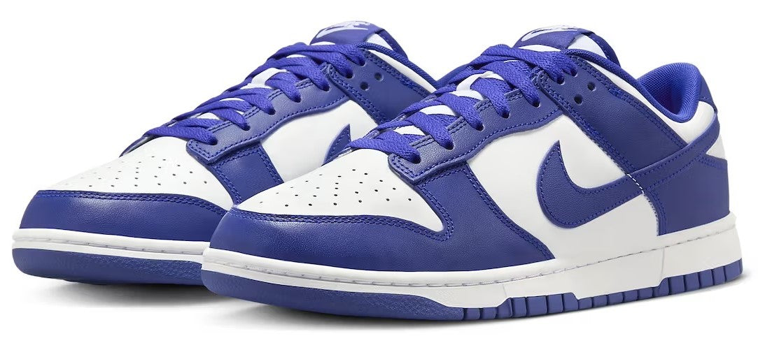 Men's Nike Dunk Low Retro White/Concord-University Red (DV0833 103)