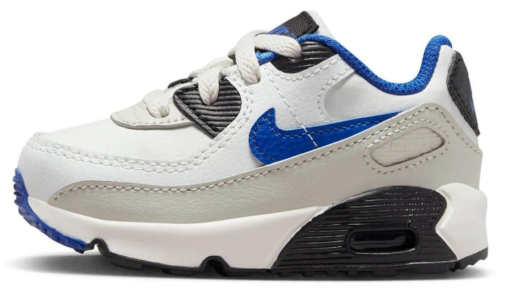 Toddler's Nike Air Max 90 LTR Summit White/Racer Blue (DV3609 100)