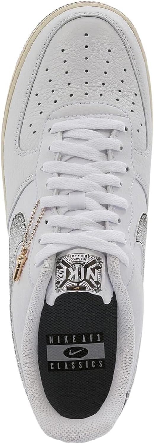 Men's Nike Air Force 1 '07 LX White/Smoke Grey-Beach-White (DV7183 100)