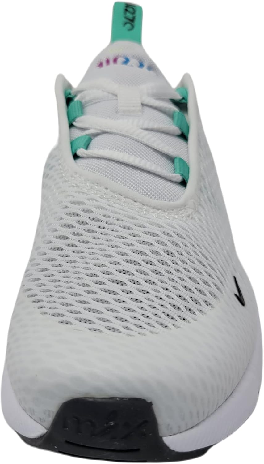 Little Kid's Nike Air Max 270 White/Volt-Black-Laser Blue (DX3348 100)
