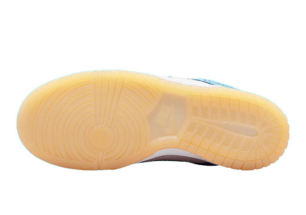 Big Kid's Nike Dunk Low Retro White/Black-Safety Orange (DX3363 100)