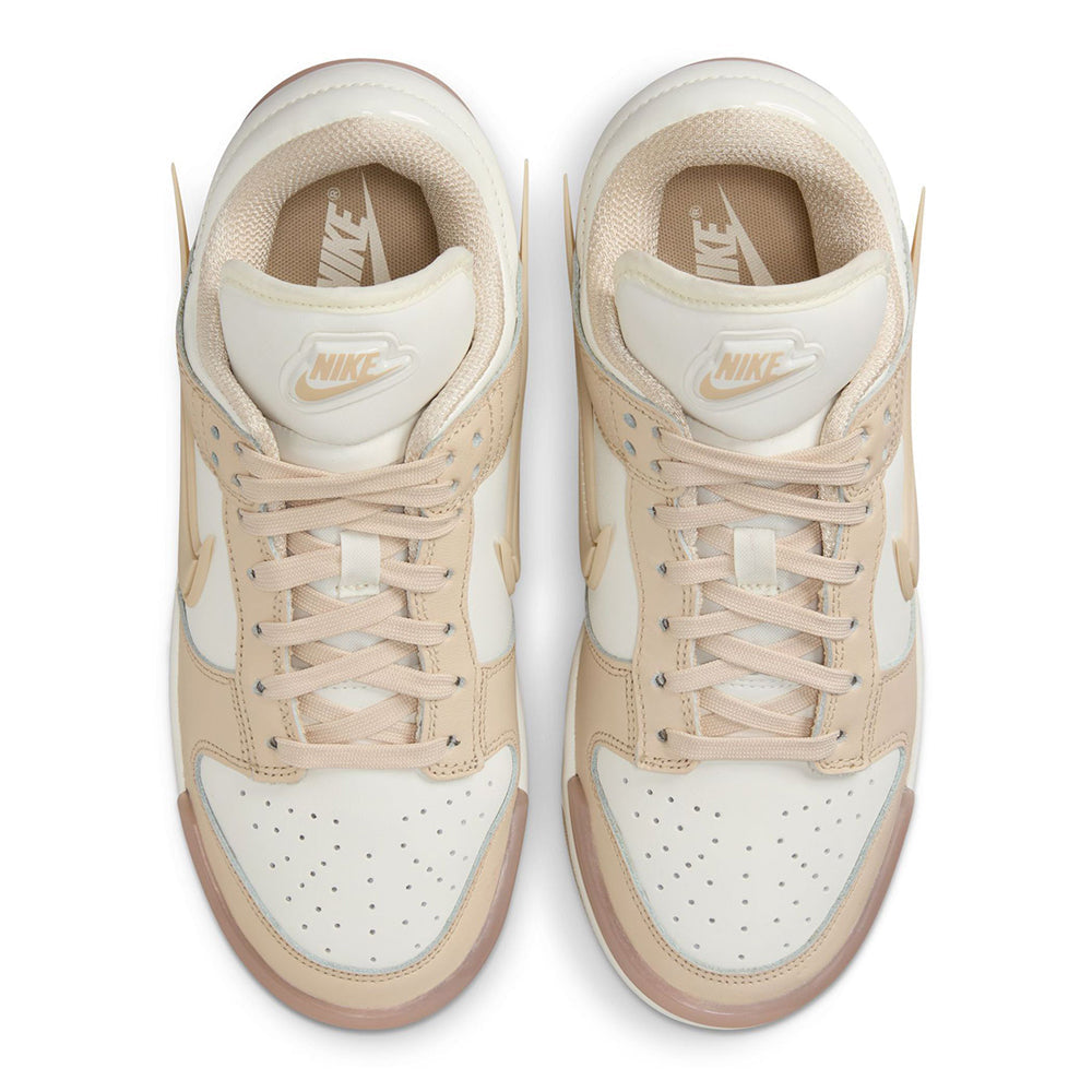 Women's Nike Dunk Low Twist Sail/Sanddrift-Pink Oxford (DZ2794 102)