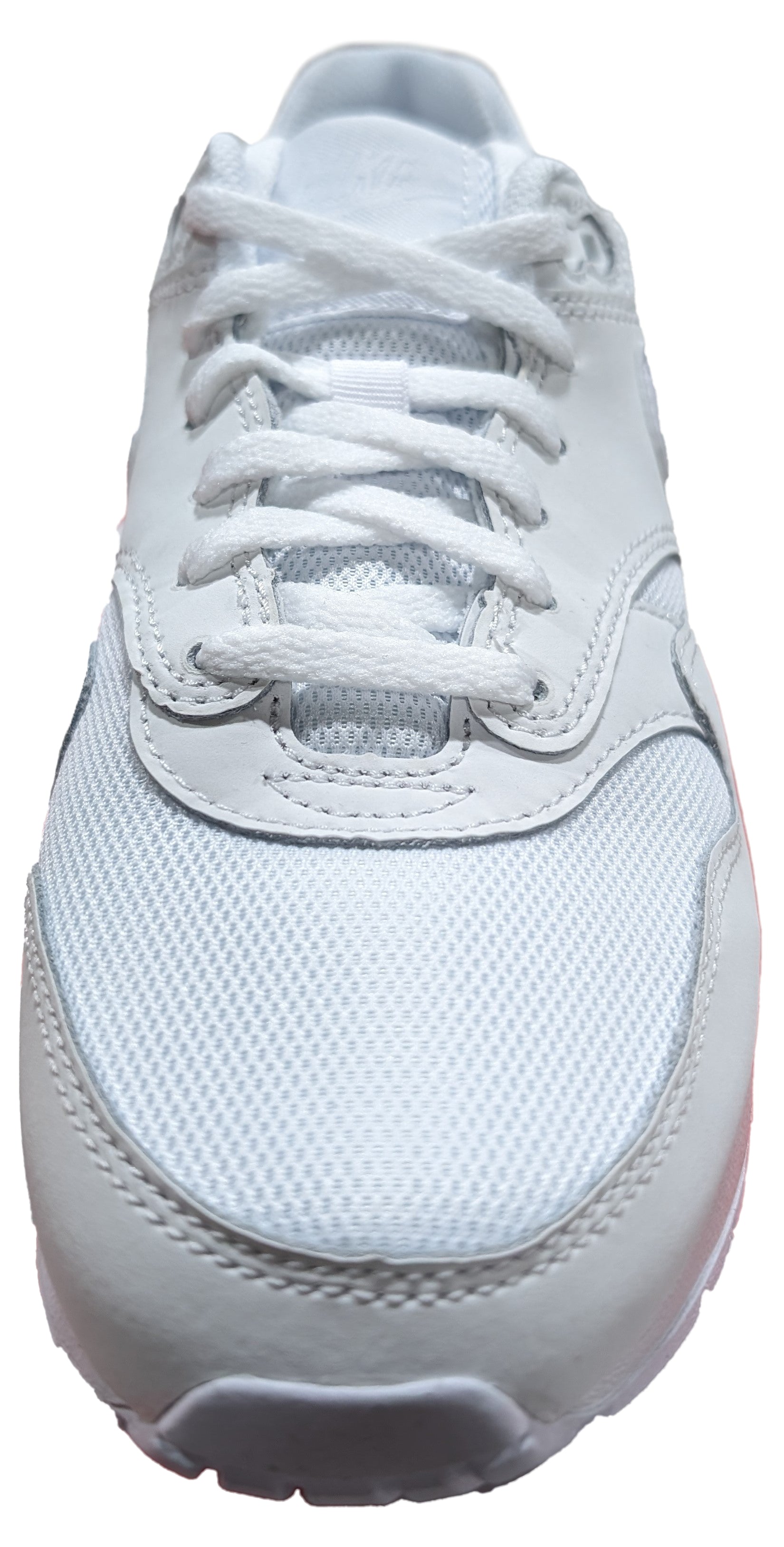 Big Kid's Nike Air Max 1 White/White-White (DZ3307 100)