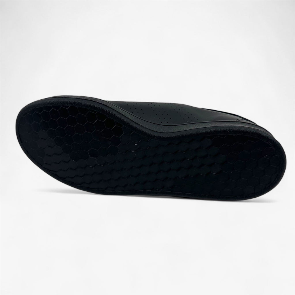 Adidas Advantage Base Triple Black Mens Athletic Sneaker
