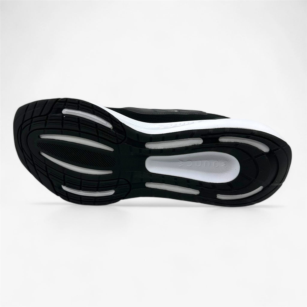 Adidas Ultrabounce Black White Mens Athletic Sneaker