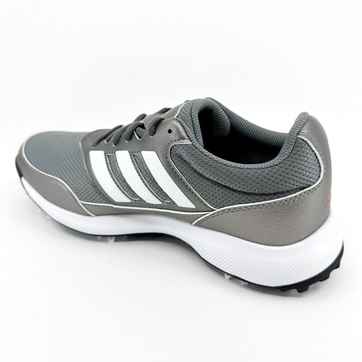 Adidas Tech Response 2.0 Gray Silver Metallic Mens Wide Golf Shoes EE9420