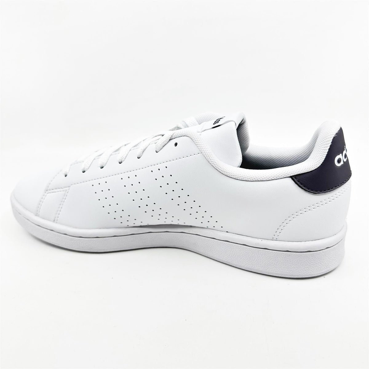 Adidas Advantage Cloud White Trace Grey Mens Athletic Sneakers