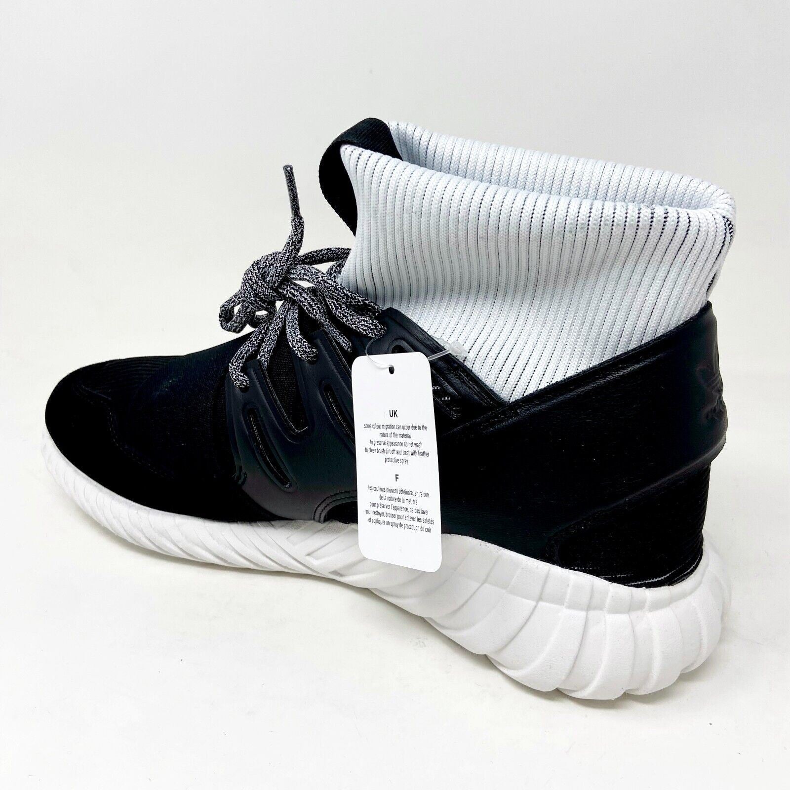Adidas Originals Tubular Doom Black White Yin Yang Mens Sneakers BA7555