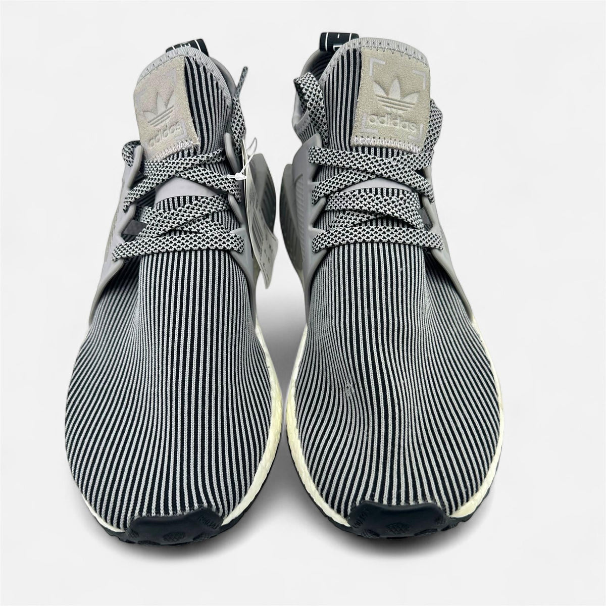Adidas NMD XR1 Primeknit Granite Gray Mens Size 9 Athletic Sneaker