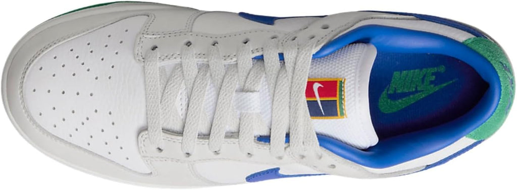 Women's Nike Dunk Low PRM White/Photo Blue-Photon Dust (FB7910 100)