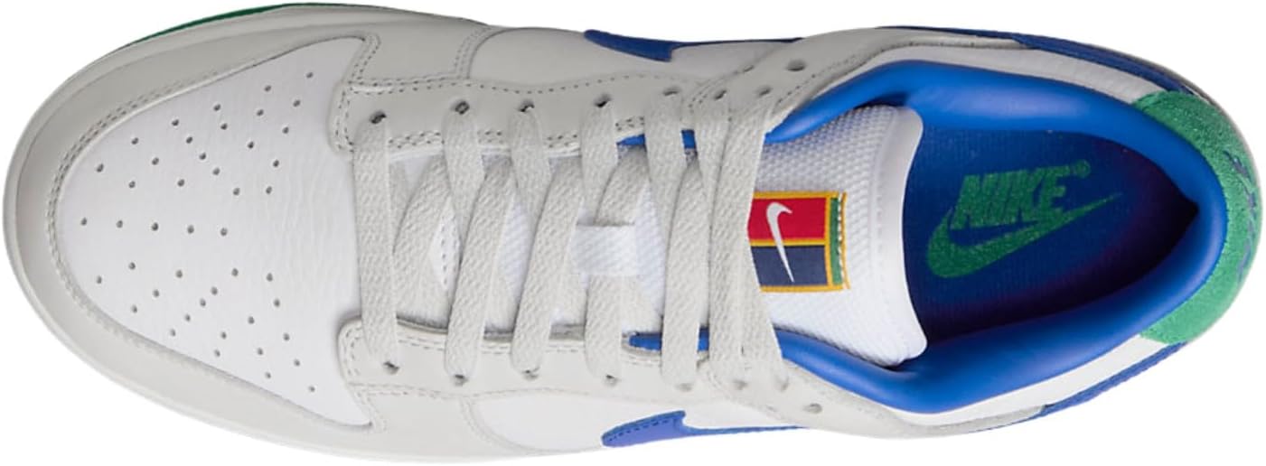 Women's Nike Dunk Low PRM White/Photo Blue-Photon Dust (FB7910 100)
