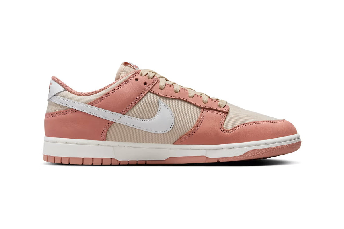 Men's Nike Dunk Low Retro PRM Red Stardust/Summit White (FB8895 601)