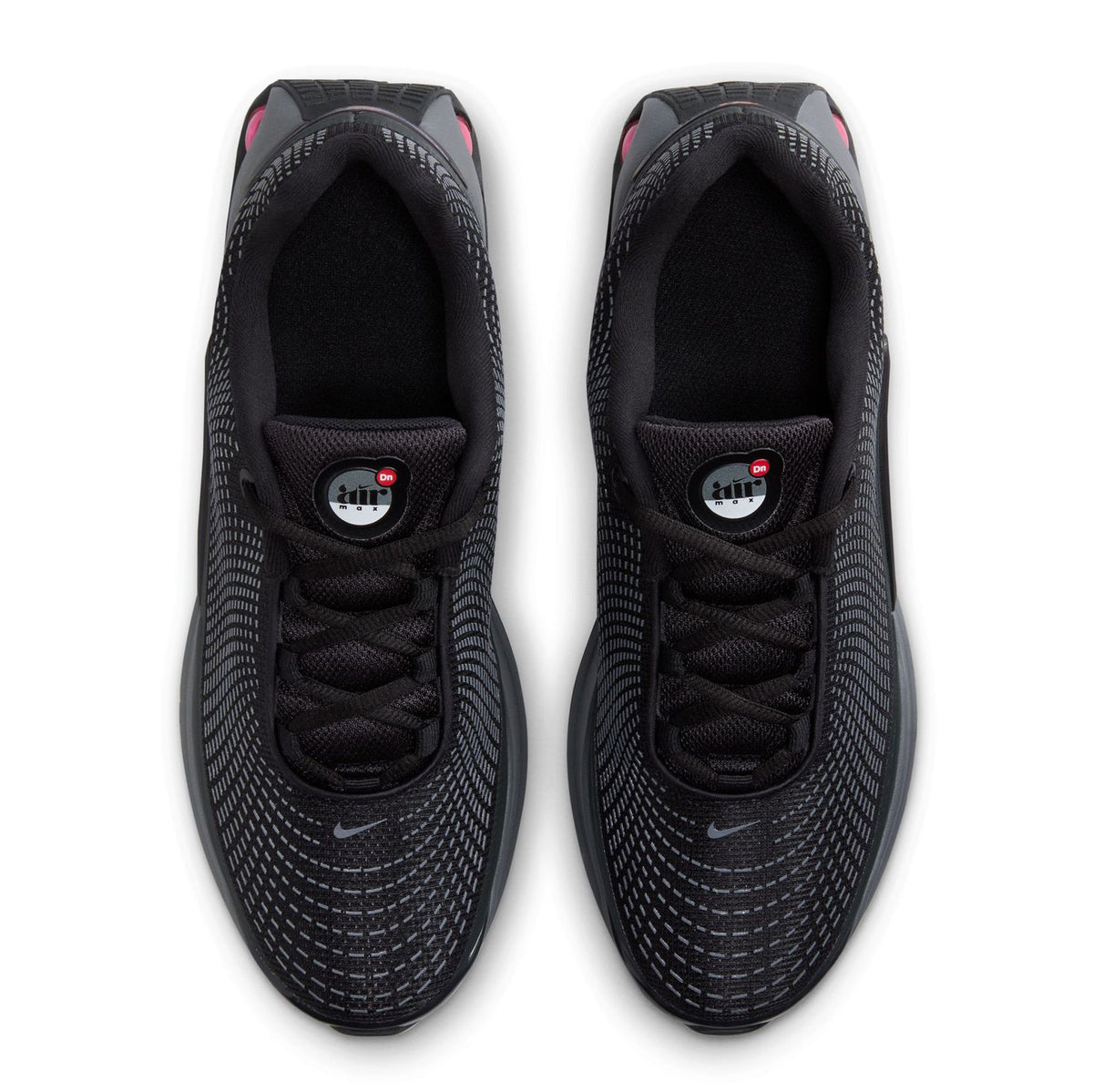 Big Kid's Nike Air Max DN Black/Lt Crimson-Dk Smoke Grey (FB8987 008)