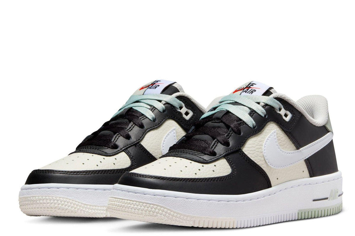 Big Kid's Nike Air Force 1 LV8 1 Black/Light Silver-Phantom (FB9035 002)
