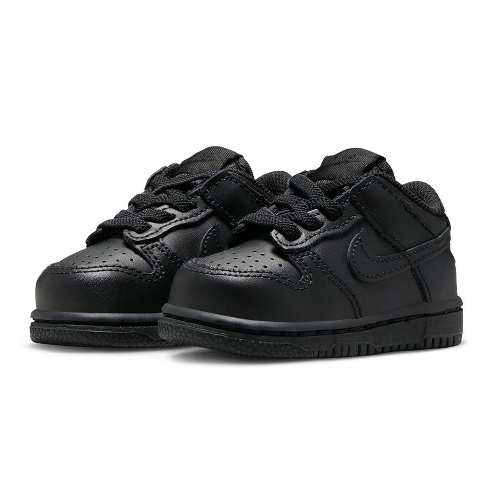 Toddler's Nike Dunk Low Black/Black-Black (FB9107 009)